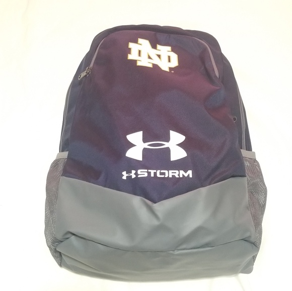 notre dame under armour backpack